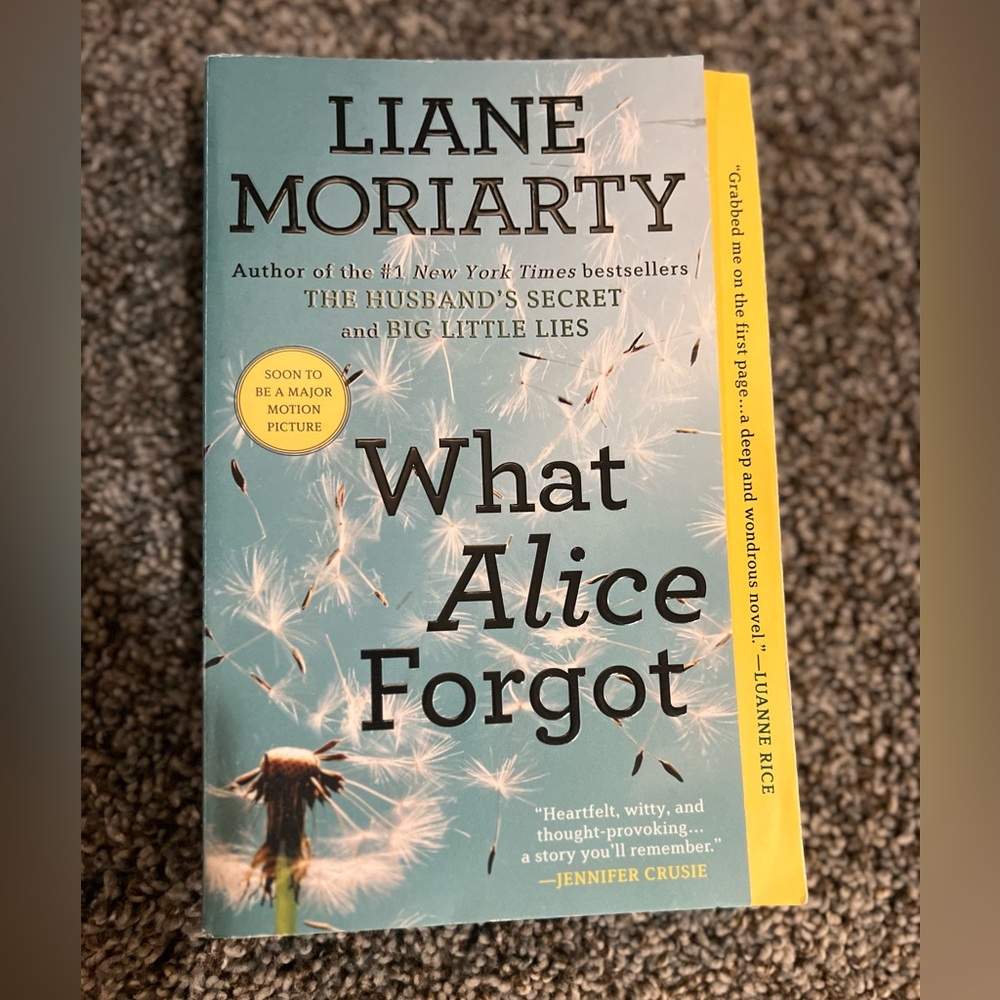 📚BUY 2 GET 1 FREE What Alice Forgot by Liane‎ Moriarty